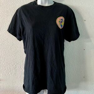 Black Graphic Men's T-Shirt